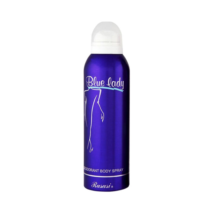 rasasi blue lady deodorant body spray for women(200ml) - Image 1