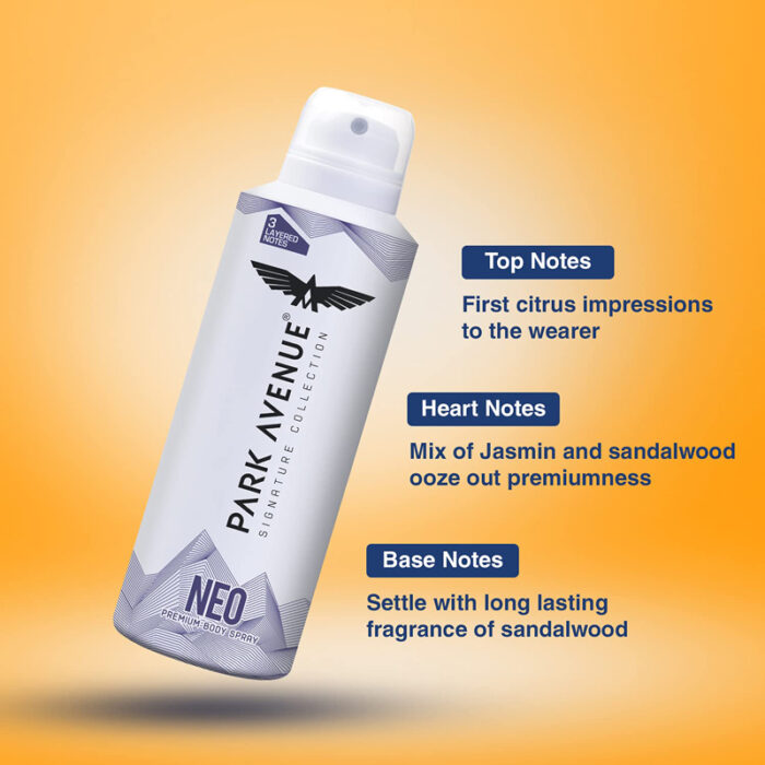 Park Avenue Signature Collection Body Spray -Neo 150ml - Image 3