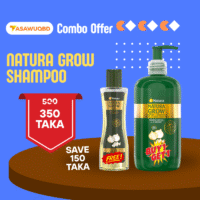 NATURA GROW SHAMPOO 350Ml & Gate Natura Grow Hair Oil 100ml