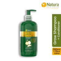 NATURA GROW SHAMPOO 350Ml & Gate Natura Grow Hair Oil 100ml - Image 2