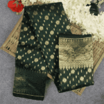 Half Silk Jamdani Saree (Multiple Colors Available) - Image 3