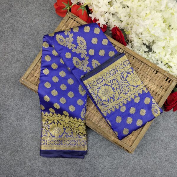 Premium Silk Katan Saree (Multiple Colors Available)