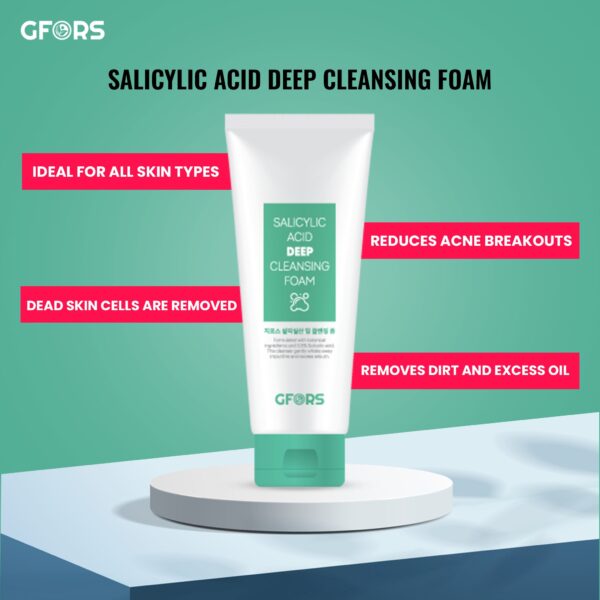 Salicylic Acid Deep Cleansing Foam-150ml - Image 2