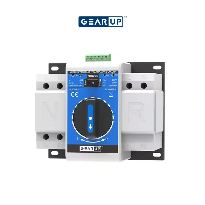 GearUP ATS-2Pro 63A Dual Power Automatic Transfer Switch - Image 1