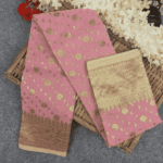 Half Silk Jamdani Saree (Multiple Colors Available) - Image 4