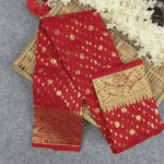 Half Silk Jamdani Saree (Multiple Colors Available) - Image 2